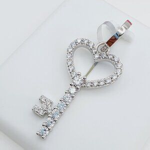 "925 Sterling Silver Cubic Zirconia Pendant, U19254468